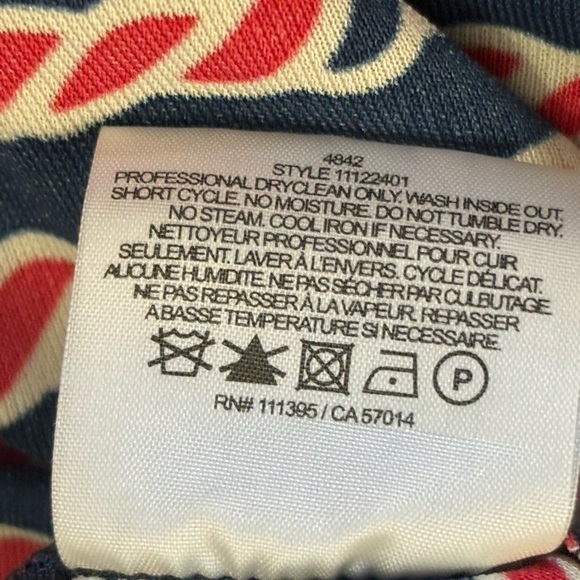 TORY BURCH Striped Mini Dress size: medium - Picture 11 of 11